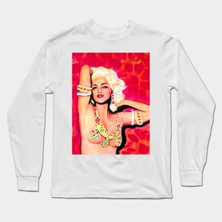 Blonde Goddess Long Sleeve T-Shirt